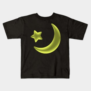 moon and star Kids T-Shirt